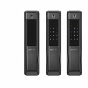 Врезной биометрический замок Solity GP-6000BAK Black с Face ID